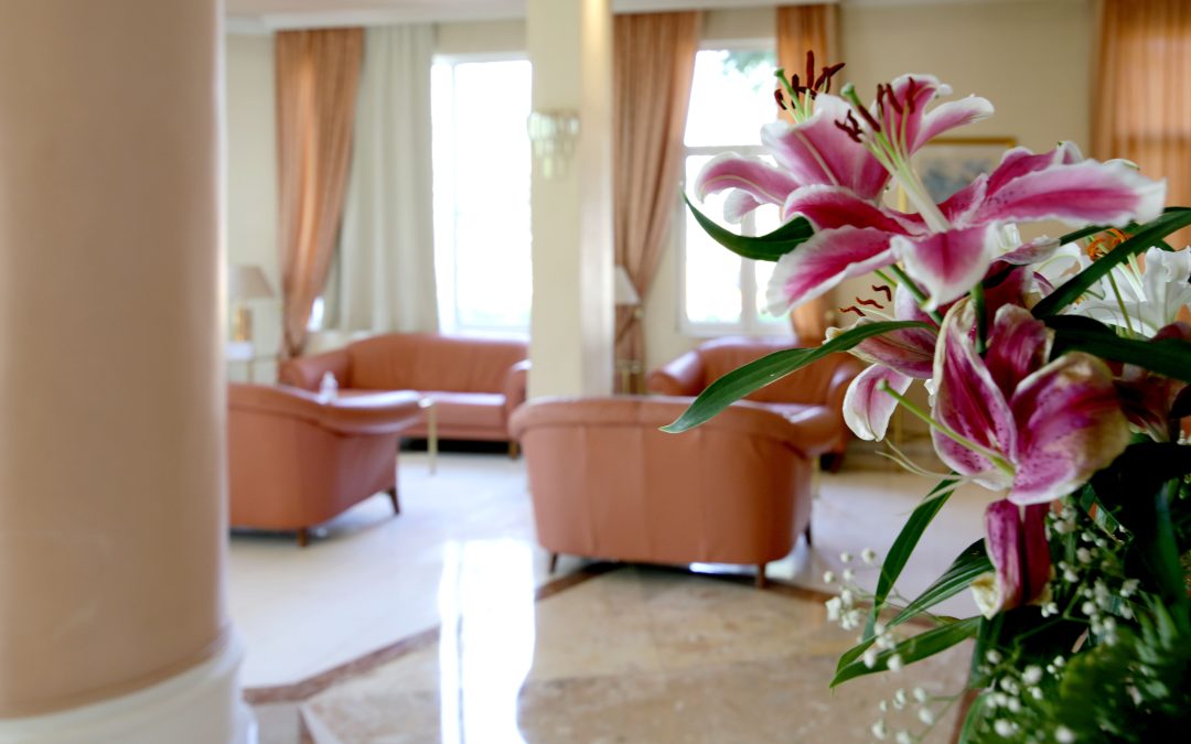 Rich breakfast buffet at Hotel Philippos with fresh Greek flavors and daily delicacies
