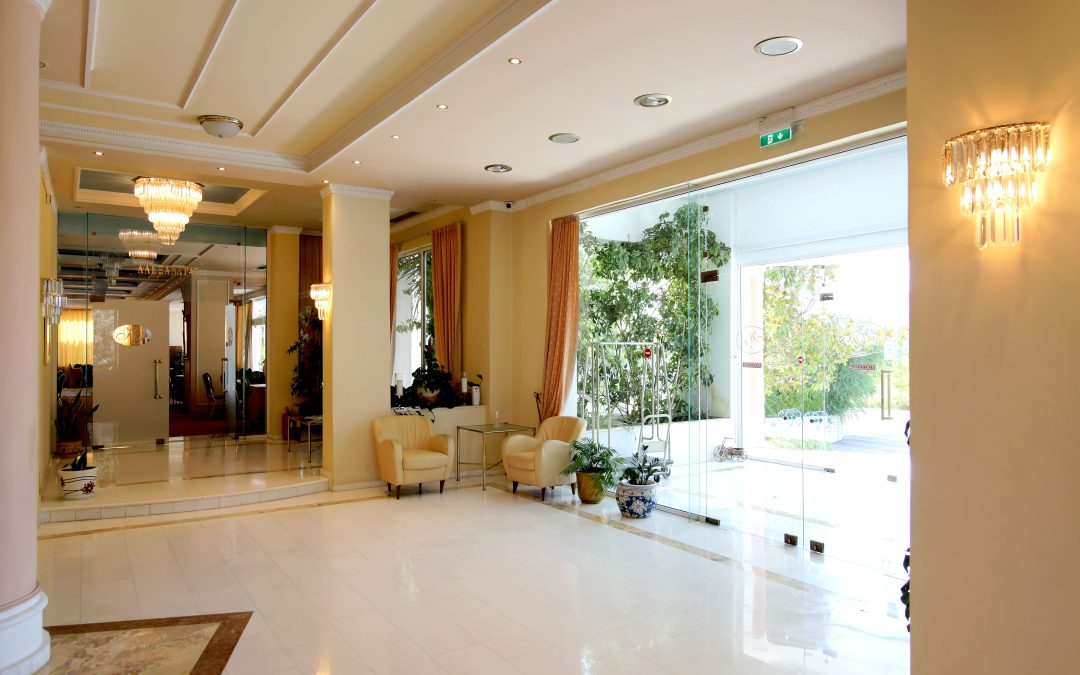 Rich breakfast buffet at Hotel Philippos with fresh Greek flavors and daily delicacies