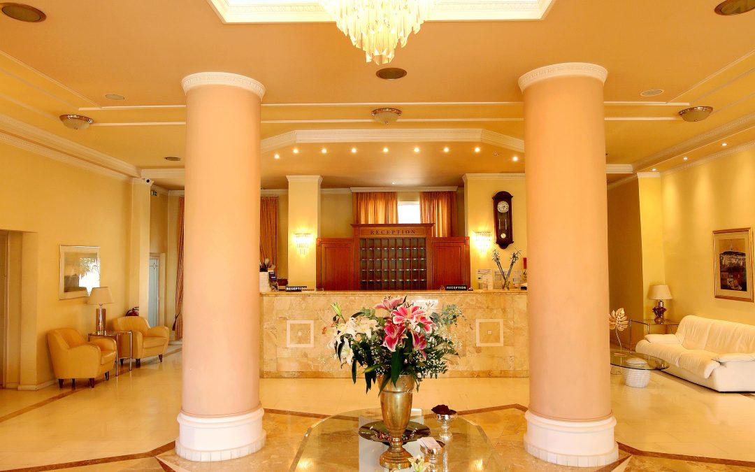 Elegant breakfast area at Hotel Philippos Alexandros venue in Livadia